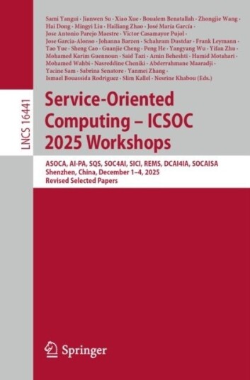 Service Oriented Computing – ICSOC 2025 Workshops