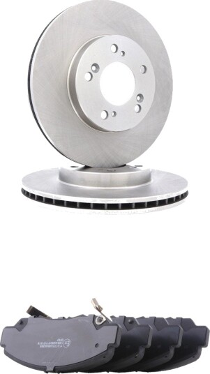 Bremseskiver og klosser RIDEX 3405B2941