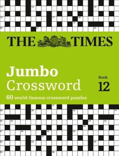 The Times 2 Jumbo Crossword Book 12 Av The Times Mind Games, John Grimshaw