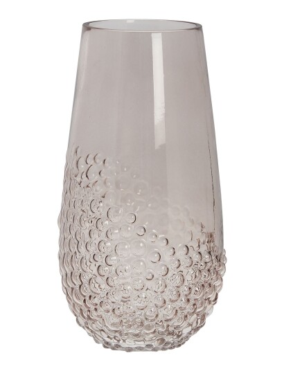 Lene Bjerre Dornia Vase Grey BARK H25CM
