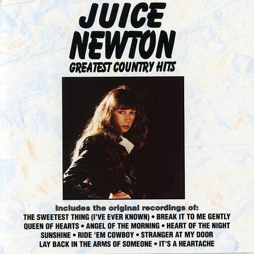 Juice Newton Greatest Country Hits CD Juice Newton Greatest Country Hits CD