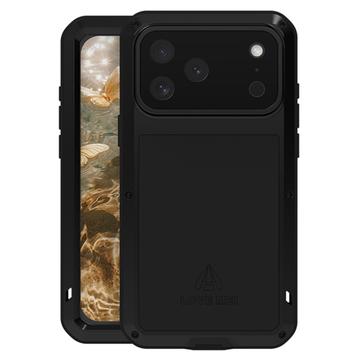 Love Mei iPhone 17 Pro Max Powerful Hybrid deksel Svart