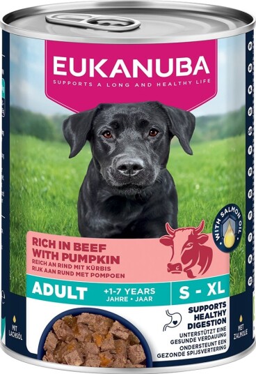 Eukanuba Tørrfôr Adult Rik På Storfekjøtt Med Gresskar 6 X 400 G