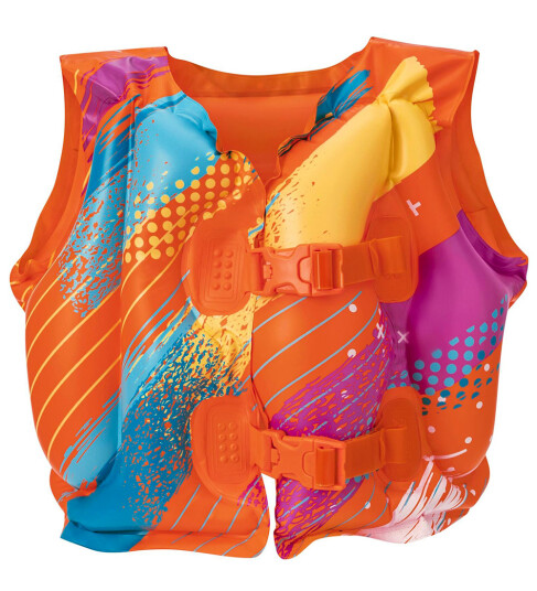 Oppblåsbar Vest 3-6 År Tpu Materiale