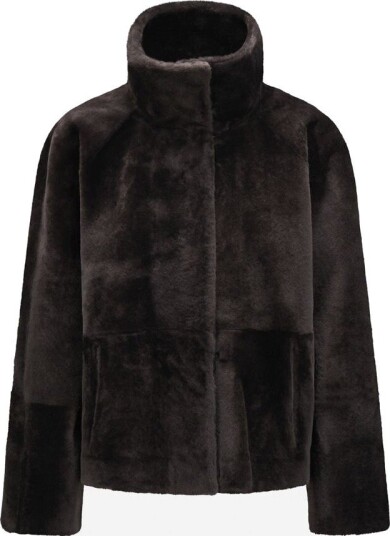Utzon Jayda shearling jacket 36 brun dame Utzon Jayda shearling jacket 36 brun dame