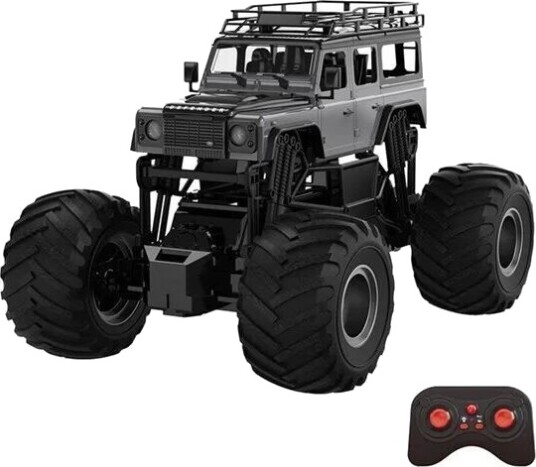 Double Eagle Remote controlled RC remote control car 1:8 grey Land Rover Defender E375 003