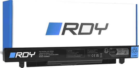 RDY A41-X550A Batteri til ASUS A550 F550J F550L R510 R510C R510J RDY A41-X550A Batteri til ASUS A550 F550J F550L R510 R510C R510J