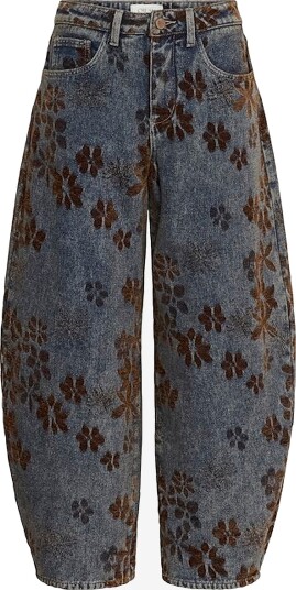 Cream Jeans CRRamona Barrel Relaxed Fit Blå