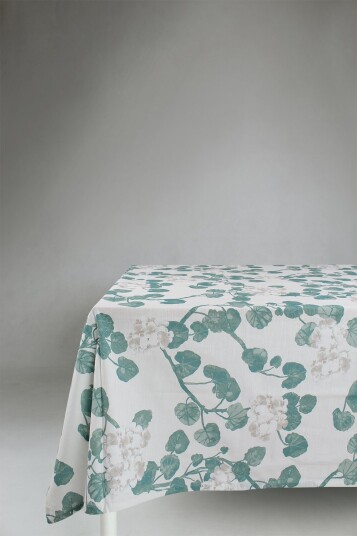 Dukar   Bomullsduk Amara beige Størrelse: 140 x 250 cm