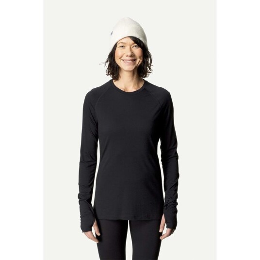 Houdini W's Desoli Light Crew True Black True Black XL