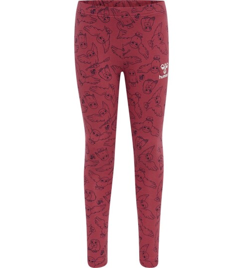 Hummel Leggings hmlHarry Potter Vår Jordrød m. Trykk 4 år 104 Leggings