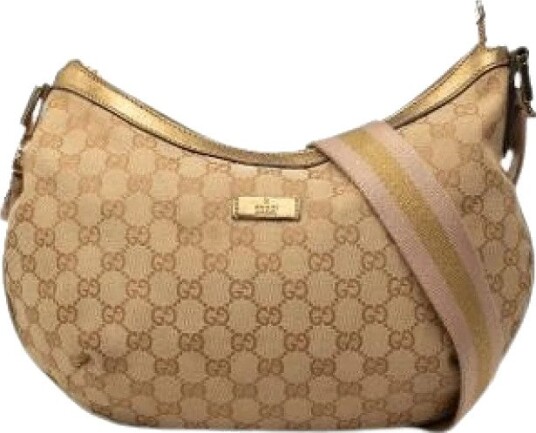 Gucci Vintage Dame Pre owned Beige ONE SIZE,