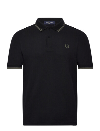 Fred Perry Twin Tipped Fp Shirt Black XS