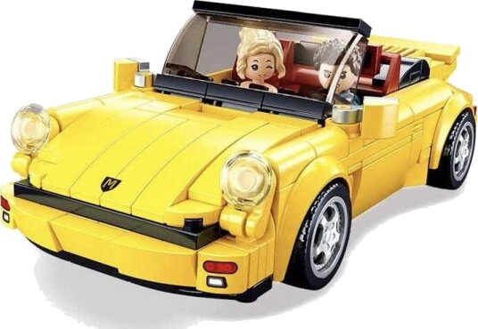Sluban Modelbricks M38-B1097 Gul Sportsbil Byggesett 8+ År 290 Deler