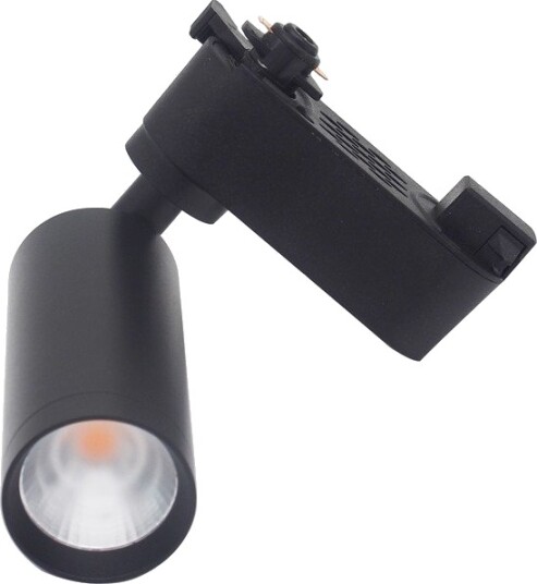 Ledlife 6,5W 1 faset RA98 skinnespot   Sort 1F2W   Dimbar : Ikke dimbar Farge på huset : Svart Kulør : Varm Spredning : 38°