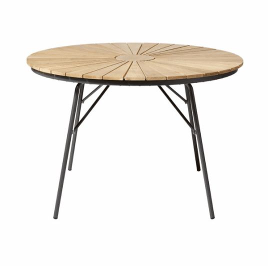 Cinas - Hard & Ellen Hagebord Ø110 Antracit/teak 1045231-09-0 1713631-02-0 Cinas - Hard & Ellen Hagebord Ø110 Antracit/teak 1045231-09-0 1713631-02-0