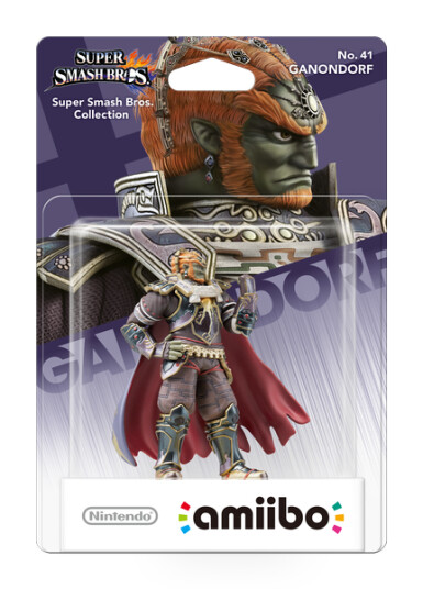 Nintendo Amiibo Ganondorf Figur med NFC for Wii, Wii U, Nintendo Switch