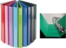 Panta Plast 4 Ringsperm A4 40Mm Svart 283058 Panta Plast 4 Ringsperm A4 40Mm Svart 283058