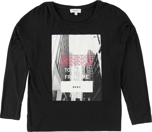 DKNY Genser Svart m. Fotoutskrift DKNY 14 år 164 Genser DKNY Genser Svart m. Fotoutskrift DKNY 14 år 164 Genser