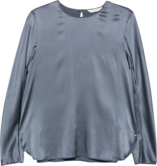Max Mara Dame Bluser & Skjorter Blå L, Max Mara Dame Bluser & Skjorter Blå L,