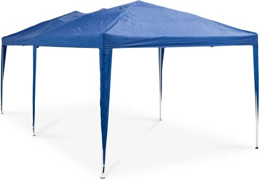 Uniprodo Hagepaviljong med tak - 3 x 6 m - vanntett deksel 10250924