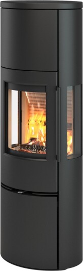 Termatech TT23RHT Svart Vedovn Med Sideglass
