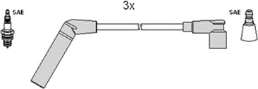 Tennplugg kabelsett HITACHI 134263