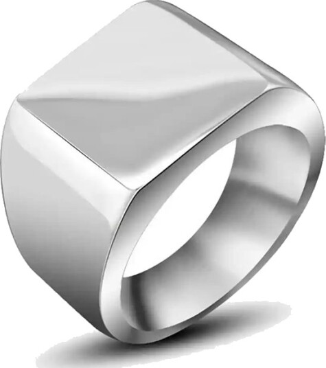 Rustfritt stål XL herre ring
