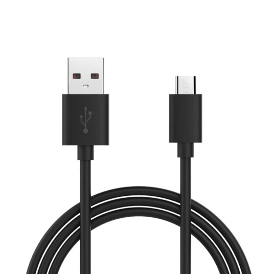 Micro USB til USB 2.0-kabel for Lading og Synkronisering - Svart