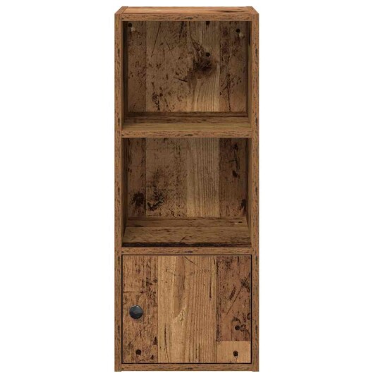 Bokhylle gammelt tre 31x24x77 cm konstruert tre