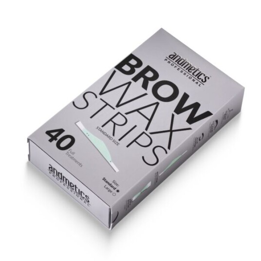 Andmetics Andmetics Brow Wax Strips standard 40 Andmetics Andmetics Brow Wax Strips standard 40