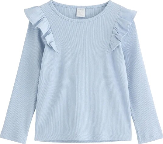 Lindex Long Sleeved Top Blue 116