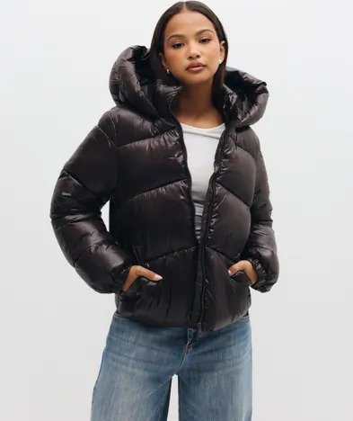 Vero Moda Brun Vmuppsashiny Short Jacket
