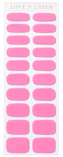 Love'n Layer   Solid Layers Poppy Pink