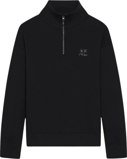 Courrèges Dame Gensere & Hettegensere Svart S,