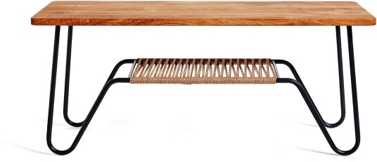 Mavis - Marcel 120x50 Cm Oljad Ek Sofabord Tom Stepp Tre Farget Naturlig Materiale/tre