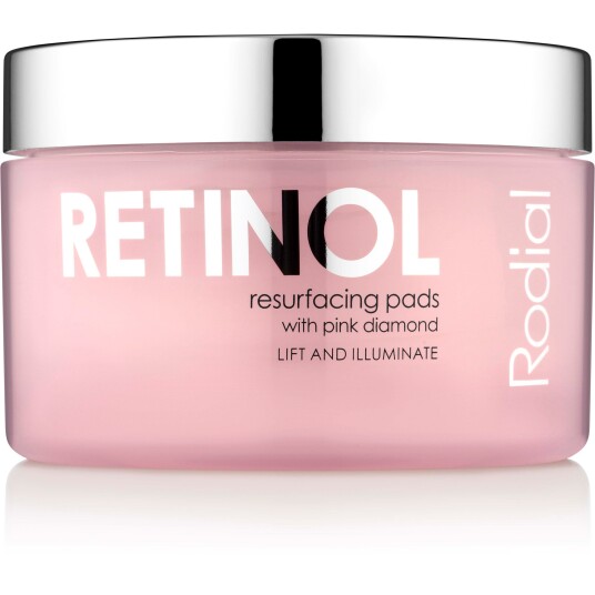Rodial Pink Diamond Retinol Resurfacing Pads 60 stk - Regenererende Ansiktsserum