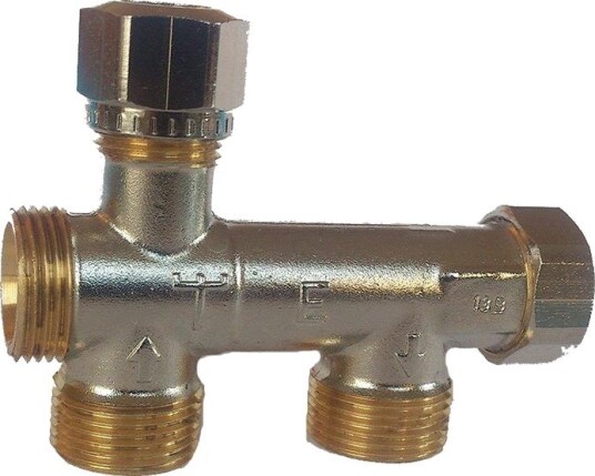 Danfoss Radiatorkobling 013G3155 Fordeler Til Ra-Ke, 1-Rørs
