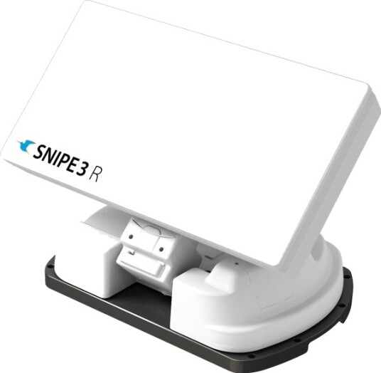 Selfsat Snipe 3 R Single 950 2.150 Mhz Hvit 515 Mm 192 Mm 355 Mm 10,1 Kg