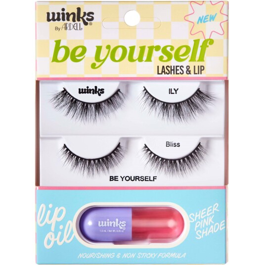 Ardell Winks Be Yourself ILY + Blish Lashes & Lip Kit Ardell Winks Be Yourself ILY + Blish Lashes & Lip Kit