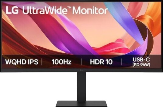 LG 34U650A Buet 34" UltraWide PC-skjerm 3440x1440 IPS 100Hz