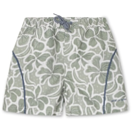 Mini A ture Green Hawaii Maki Printed Board Shorts. GRS 86-92