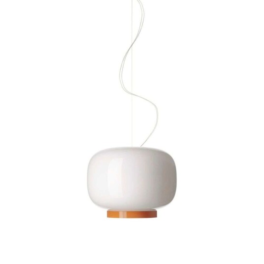 Foscarini - Chouchin 1 Reverse LED Pendel Dimmbar 10m White/Orange