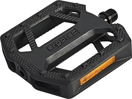 Ergotec EP-M citybike pedaler ekstra bred tråkkeflate 110x103 mm sort Ergotec EP-M citybike pedaler ekstra bred tråkkeflate 110x103 mm sort