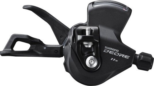 Shimano Deore M5100 11 Speed Girhendel I-SPEC EV Til Høyre Side Med Display Shimano Deore M5100 11 Speed Girhendel I-SPEC EV Til Høyre Side Med Display