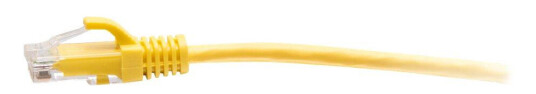 C2G 5ft (1.5m) Cat6a Snagless Unshielded (UTP) Slim Ethernet Network Patch Cable - Yellow - koblingskabel - 1.5 m - gul