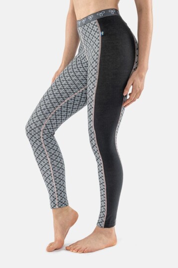 Termo - Longs Seaqual Jacquard Long-Johns Women - Grå Termo - Longs Seaqual Jacquard Long-Johns Women - Grå