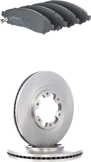 Bremseskiver og -klosser RIDEX 3405B3141