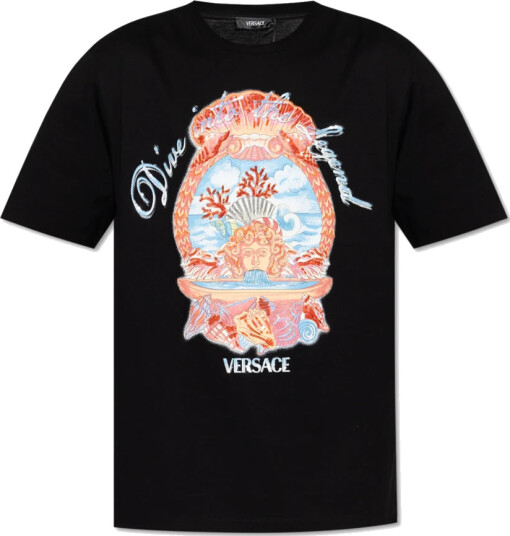 Versace Herre Topper Svart L,