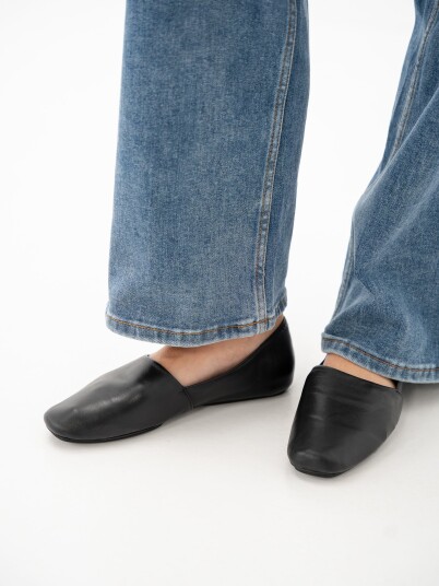 Roberto Rosso Yoga Loafer Leather Sort 39